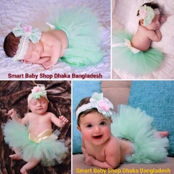Newborn Baby Cute Tutu Skirt Set Photography Props.