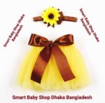 Newborn Baby Sunflower Tutu Skirt Photography Props.