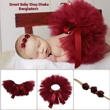 Newborn Baby Cute Tutu Skirt Set Photography Props.