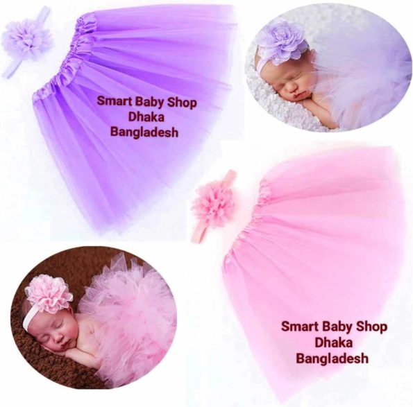 Newborn Baby Cute Tutu Skirt Set Photography Props.