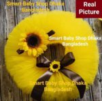 Newborn Baby Sunflower Tutu Skirt Photography Props.