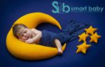 Baby Photography Moon Pillow, Stars And Hat Set.