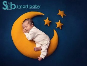 Baby Photography Moon Pillow, Stars And Hat Set.