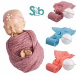 Newborn Baby Pearl Maternity Warp Photography Props 2PCS