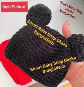 Newborn Baby Crochet Animal Mickey Hat + Pants Photography Props Outfits.