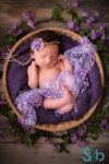 Newborn Baby Lace Maternity Warp Photography Props 2PCS.