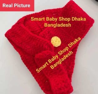 Newborn Baby Crochet Animal Mickey Hat + Pants Photography Props Outfits.
