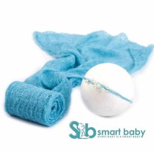 Newborn Baby Pearl Maternity Warp Photography Props 2PCS