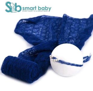 Newborn Baby Pearl Maternity Warp Photography Props 2PCS