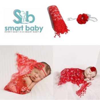Newborn Baby Lace Maternity Warp Photography Props 2PCS.