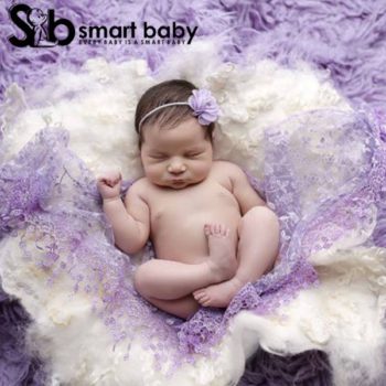 Newborn Baby Lace Maternity Warp Photography Props 2PCS.