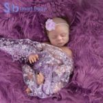 Newborn Baby Lace Maternity Warp Photography Props 2PCS.