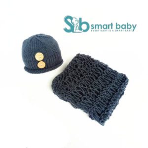 Baby Suit Newborn Blue Warp Photography Props.