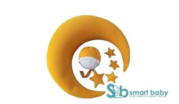 Baby Photography Moon Pillow, Stars And Hat Set.