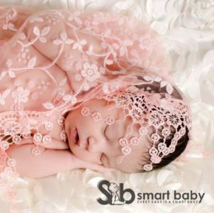 Newborn Baby Lace Maternity Warp Photography Props 2PCS.