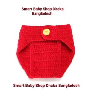 Newborn Baby Crochet Animal Mickey Hat + Pants Photography Props Outfits.