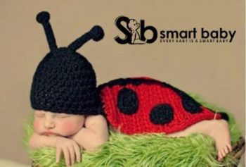 Newborn Baby Crochet Animal Full Coverage Ladybug Photography Props.