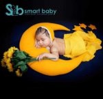 Baby Photography Moon Pillow, Stars And Hat Set.