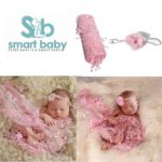 Newborn Baby Lace Maternity Warp Photography Props 2PCS.