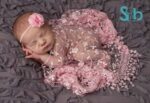 Newborn Baby Lace Maternity Warp Photography Props.