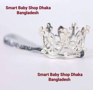 1PCS Pearl Crystal Crown Newborn Infant Headband Crown Hair Dress.