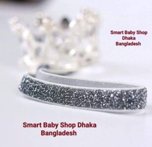 1PCS Pearl Crystal Crown Newborn Infant Headband Crown Hair Dress.