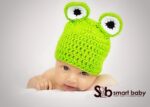 Newborn Girls Boys Baby Cute Green Frog Photography Props.