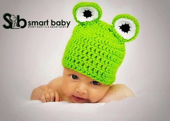 Newborn Girls Boys Baby Cute Green Frog Photography Props.