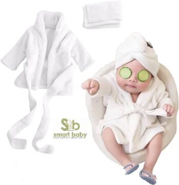 Newborn Bathrobes Wrap and Photography Prop