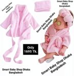 Baby Pink Bathrobe