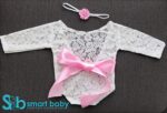 Newborn Baby Cute Lace Romper Photo Props.