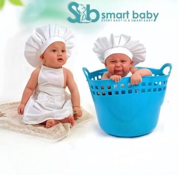 Baby Chef Costume Set – 2pc Hat & Apron