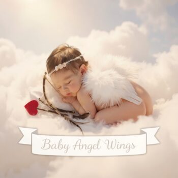 Baby Angel Costume with Bow & Arrows
