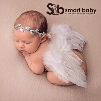 Infant Angel Feather Wings Photo Costume