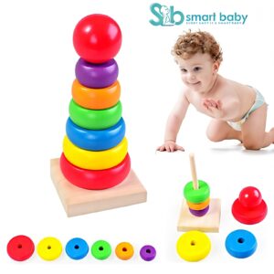 Wooden Rainbow Tower.