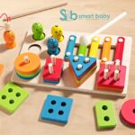 3 in 1 wooden column set.