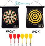 17-Inch Premium Magnetic Dart Board | Durable, Safe & Fun for All Ages.