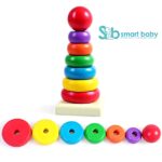 Wooden Rainbow Tower.
