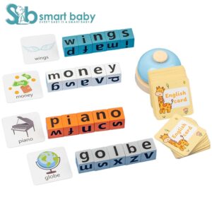 Word Spelling Game With Bell.