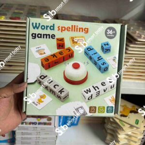 Word Spelling Game With Bell.