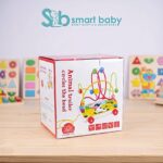 Animal Trailer Circles the Bead – 2-in-1 Wooden Bead Maze Pull Car